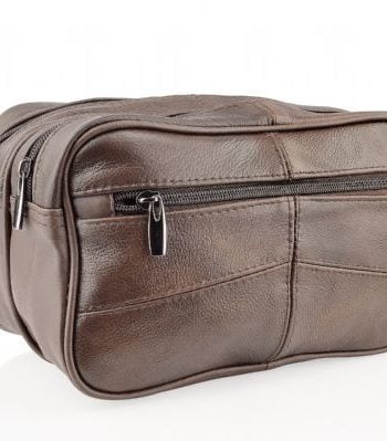 Borsa di lavaggio in pelle